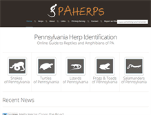 Tablet Screenshot of paherps.com